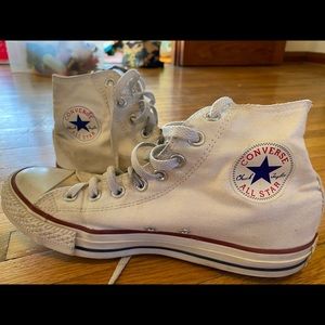 White high top converse